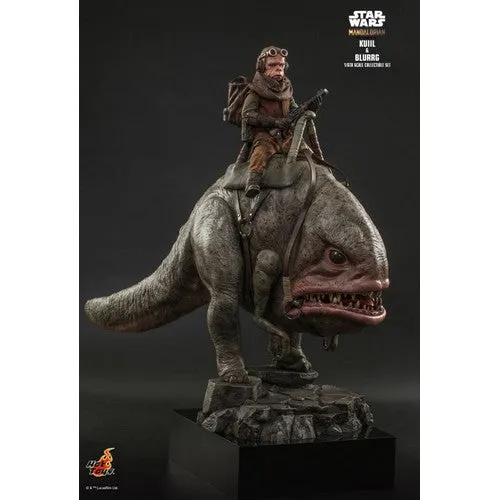 1:6 Star Wars : The Mandalorian - Kuiil & Blurrg Figure Set TMS049 Hot Toys