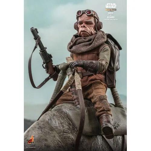 1:6 Star Wars : The Mandalorian - Kuiil & Blurrg Figure Set TMS049 Hot Toys