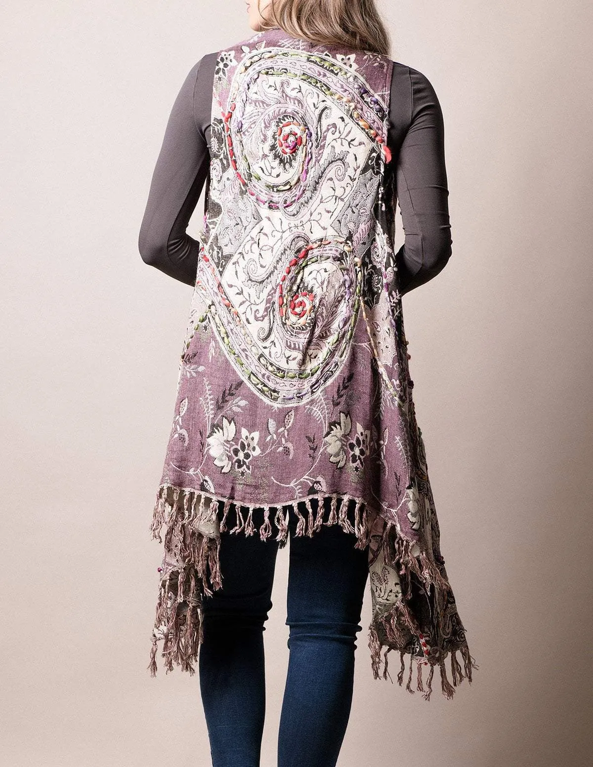 3-in-1 Jaipur Wrap - Heather