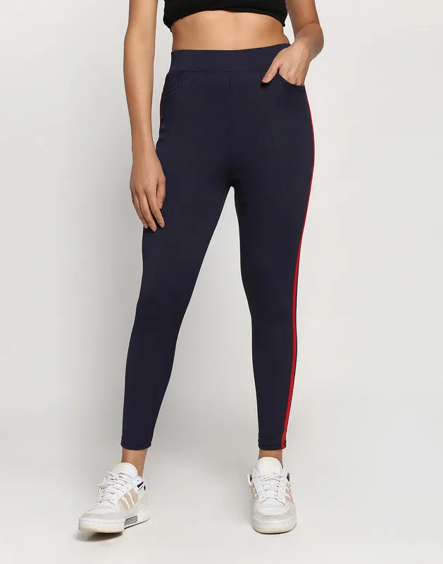 ACHAL Blue Jegging (Self Design)