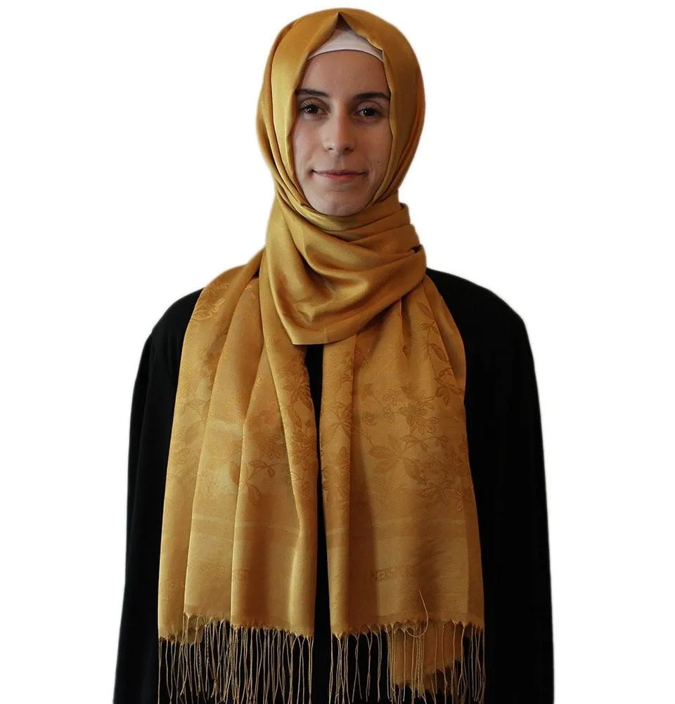 Aker Reversible Floral Jacquard Shawl 1013BRL 961