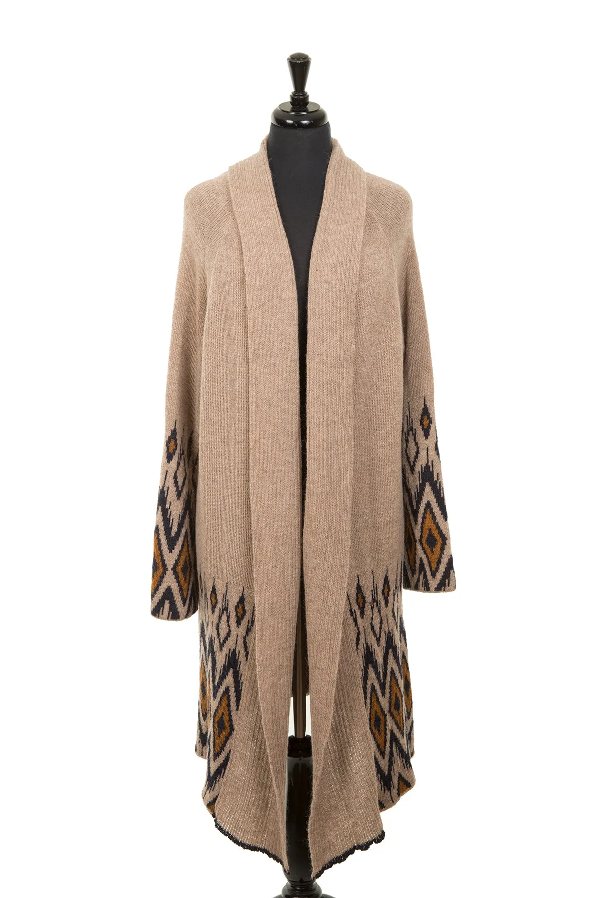 Alpaca Coatigan in Highland - In Stock Sale