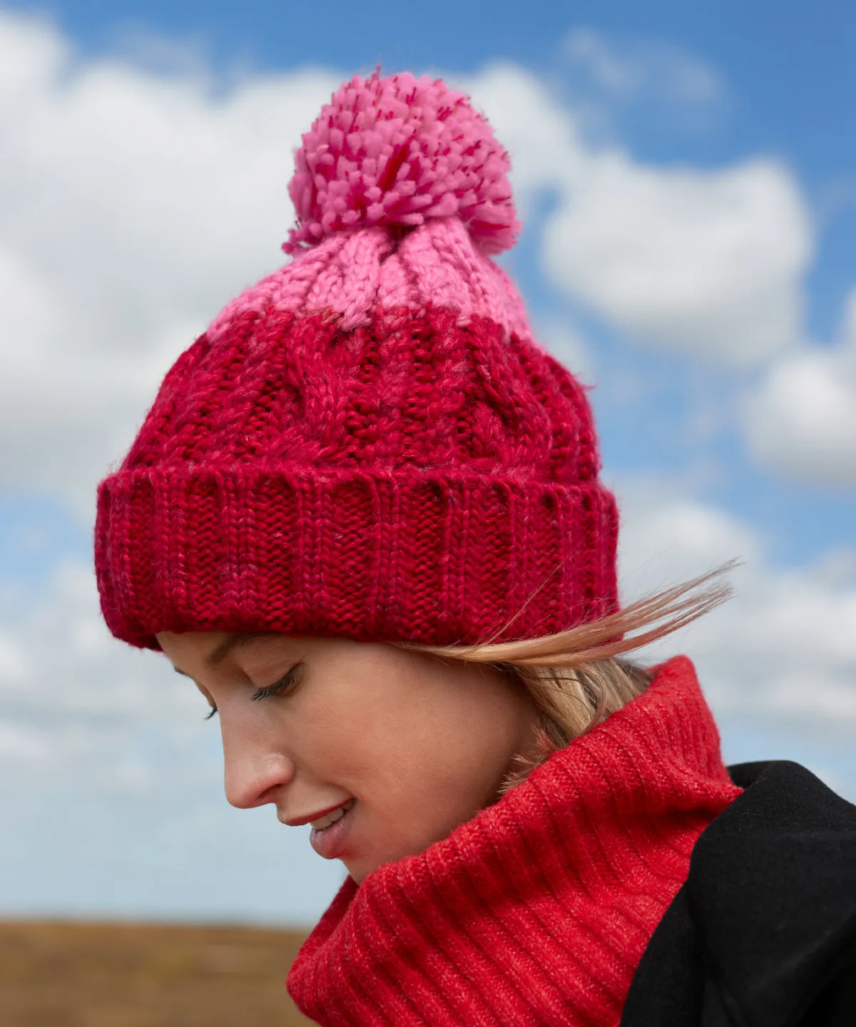 Apres beanie | Graphite Grey/Blush