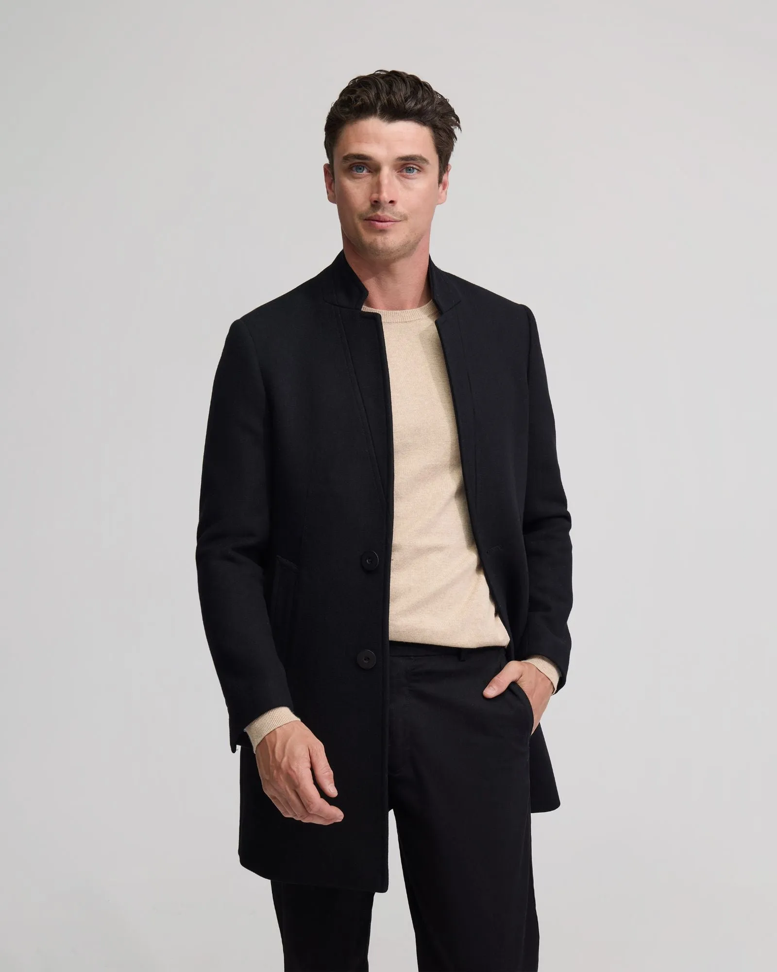 Austin Wool Rich Twill Coat