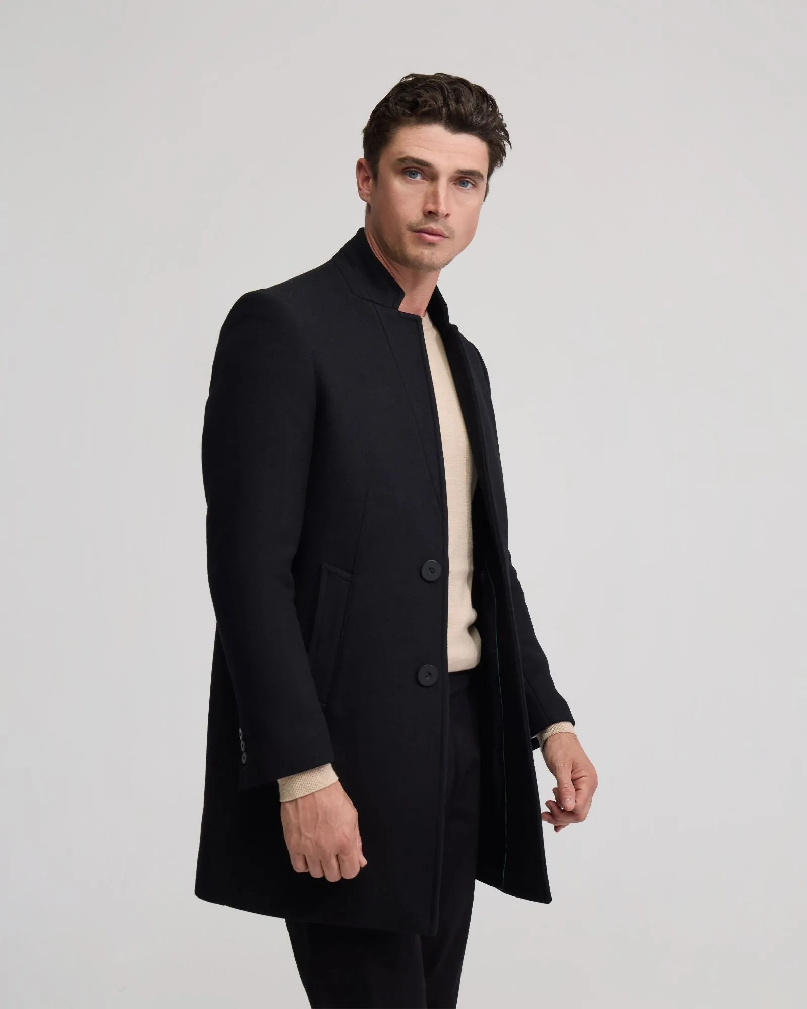 Austin Wool Rich Twill Coat