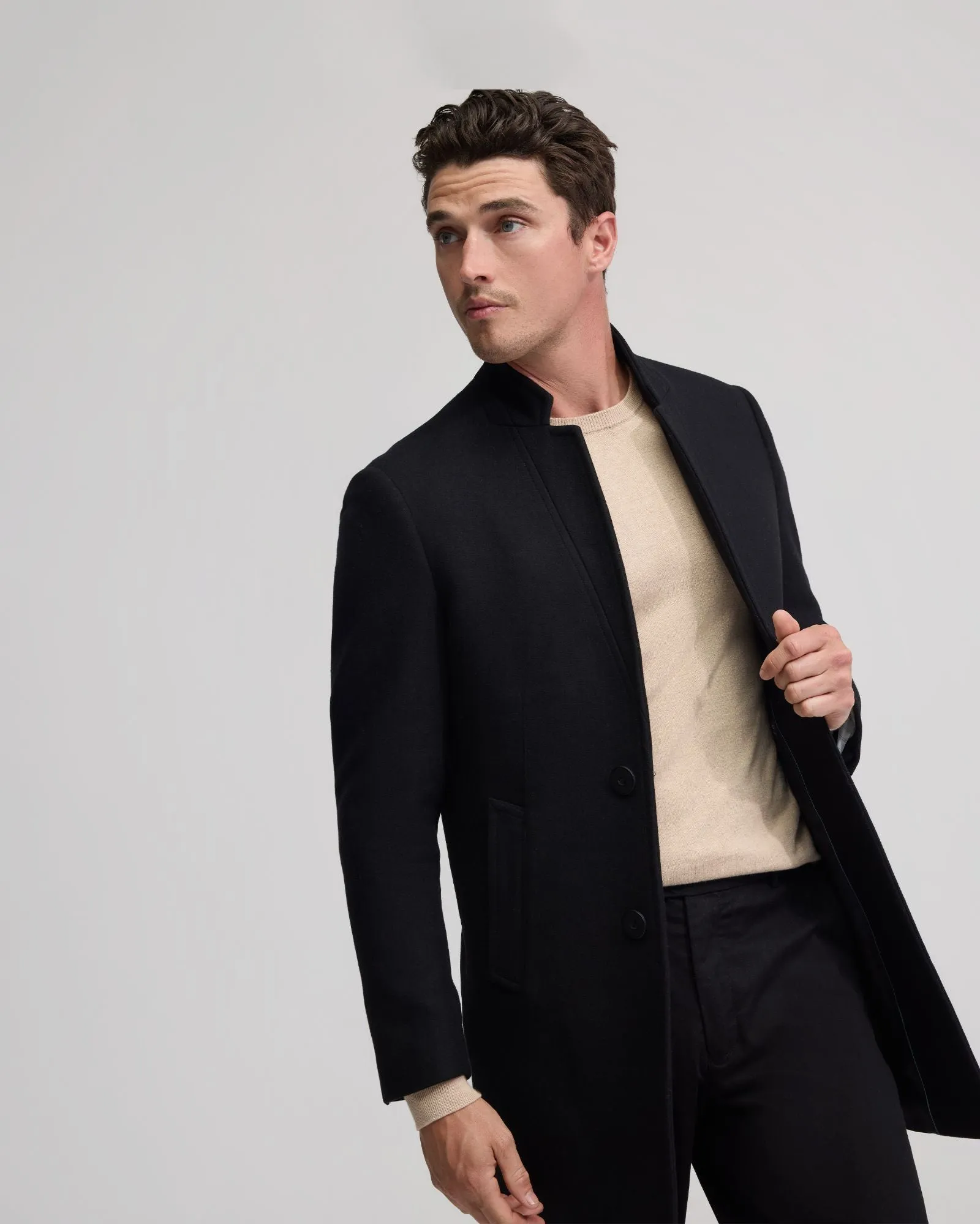 Austin Wool Rich Twill Coat