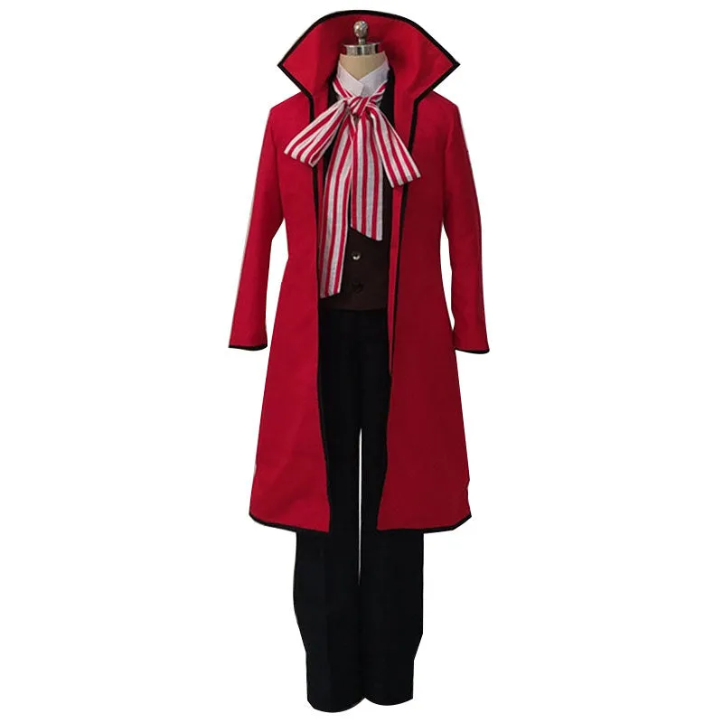 Black Butler Grelle Sutcliff Cosplay Costume