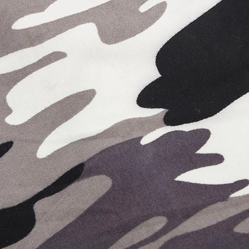Camouflage Plus Fleece Warm Pullover Hat 57010455YM