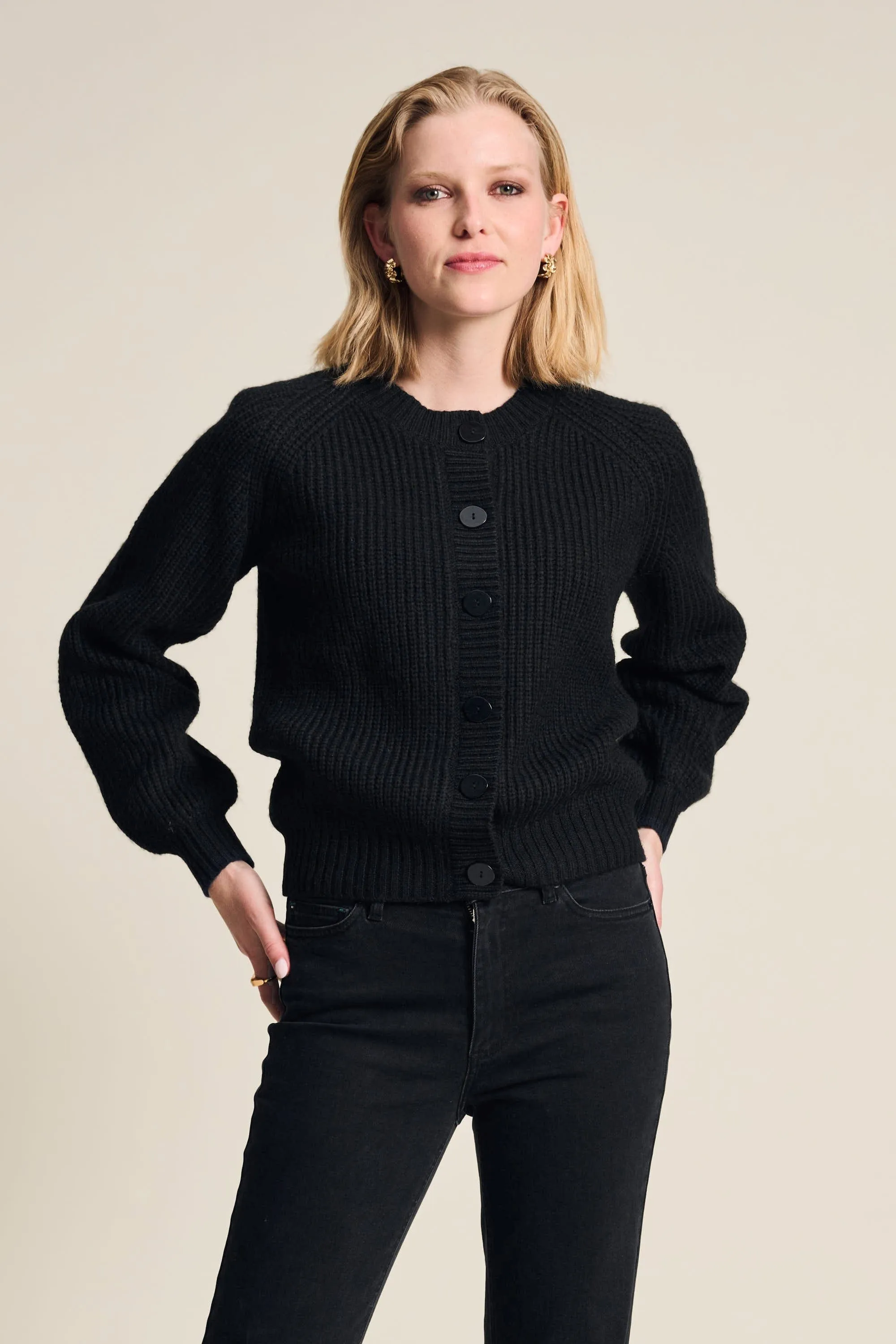CARDIGAN - Nero