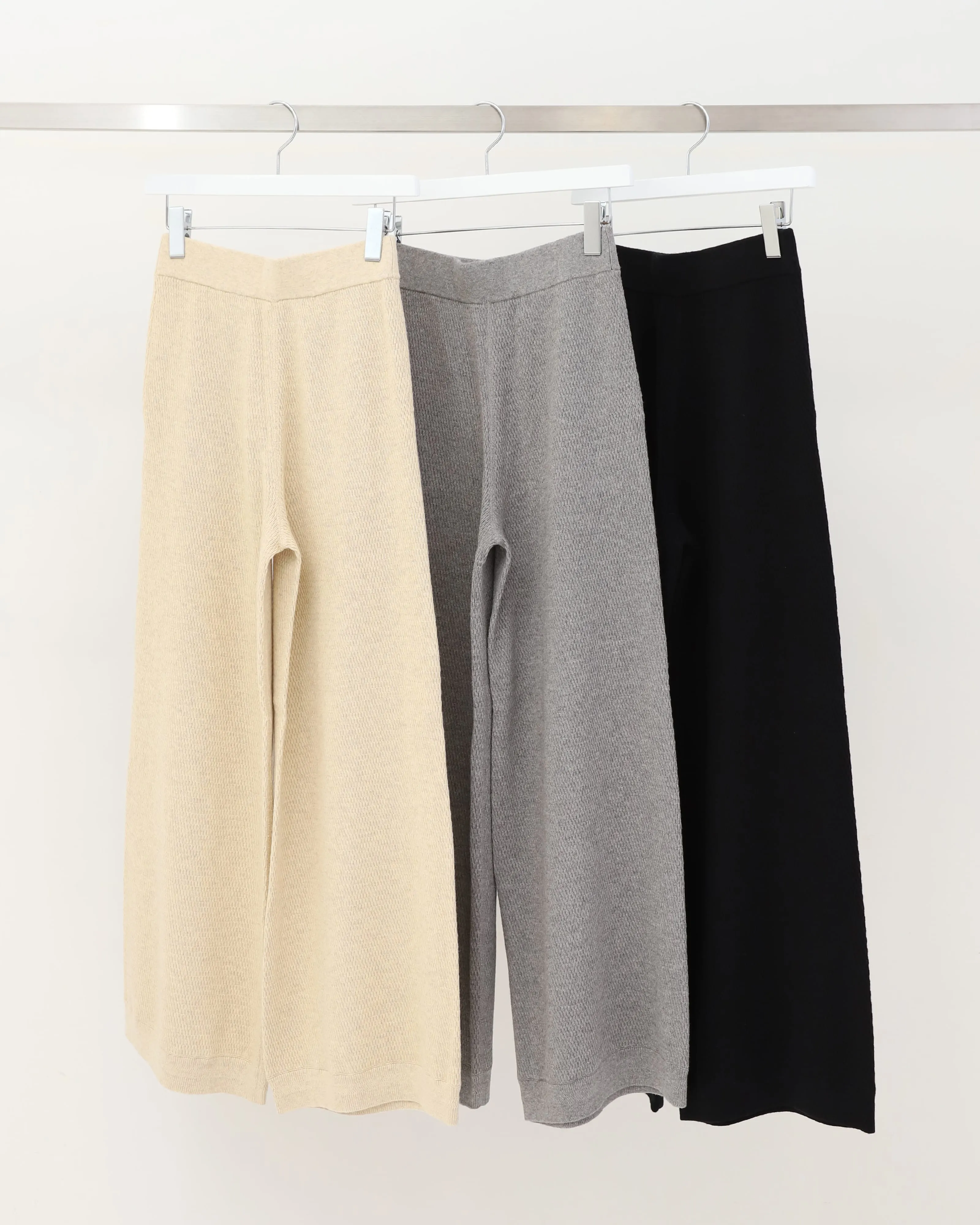 C/C KNIT THERMAL TRACK PANTS 11365