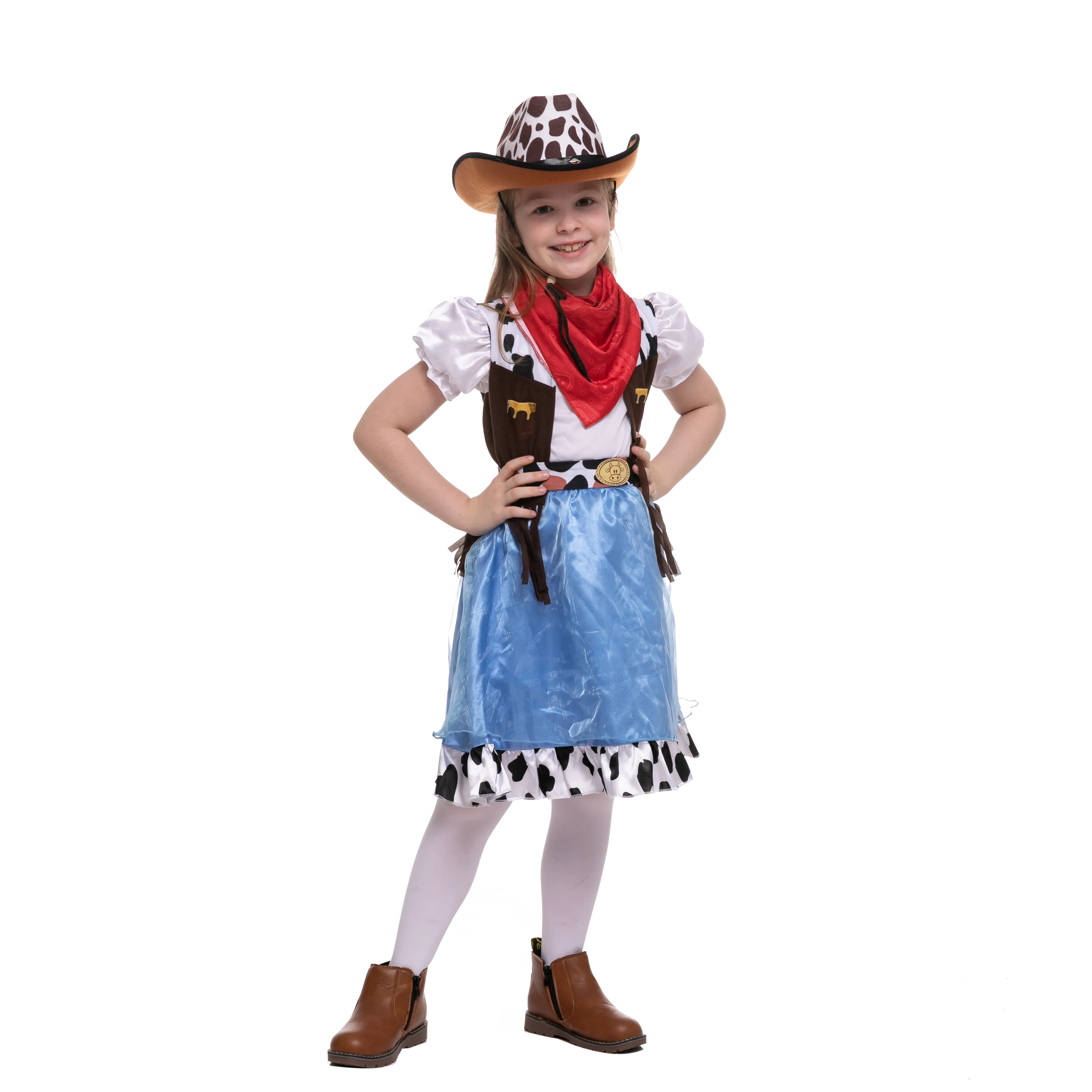 Cowboy Costume for Role Play Cosplay- Child