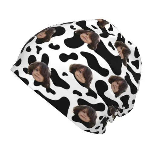 Custom Face Cows Pattern Kid's Beanie