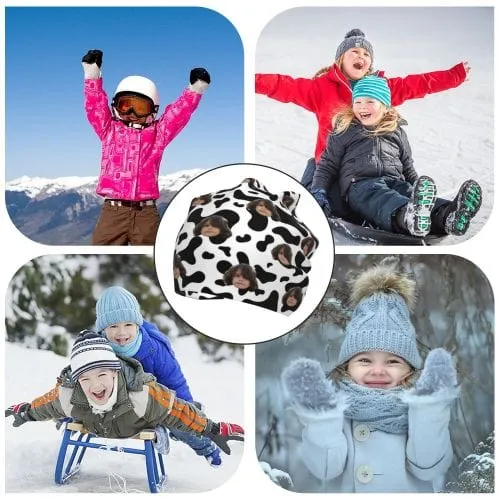 Custom Face Cows Pattern Kid's Beanie