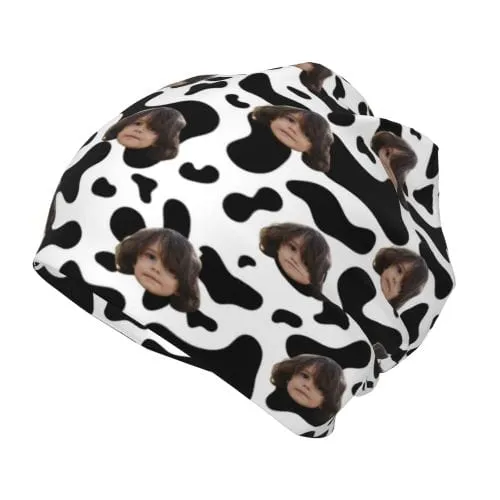 Custom Face Cows Pattern Kid's Beanie