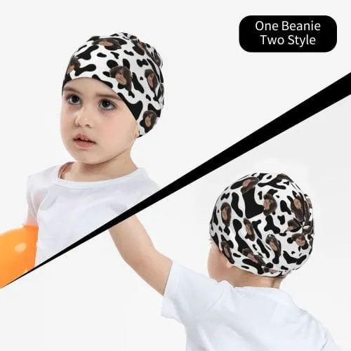 Custom Face Cows Pattern Kid's Beanie