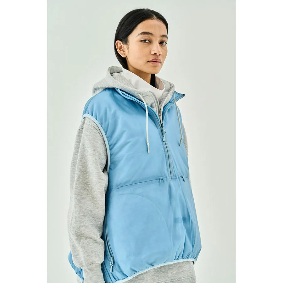 【DAIWA PIER39/ダイワピア39】<br>W's TECH REVERSIBLE PULLOVER PUFF VEST <br>BJ-23023WL