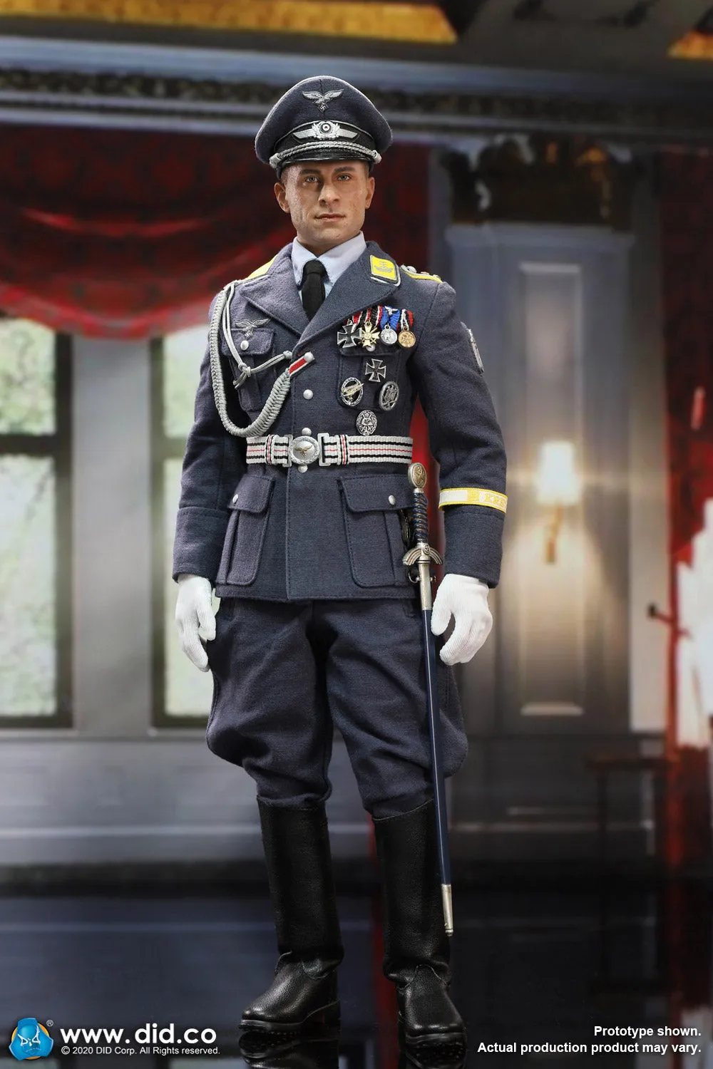 DID - WWIl German Luftwaffe Captain - Willi
