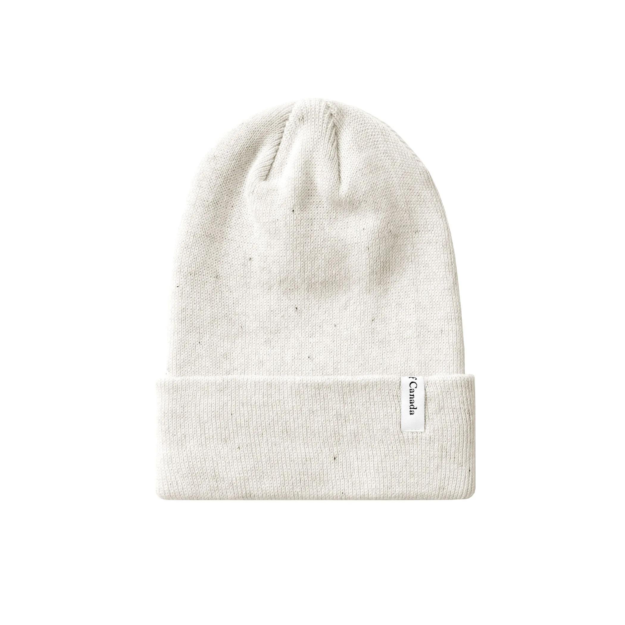 Fine Ribbed Cotton Toque Eggshell
