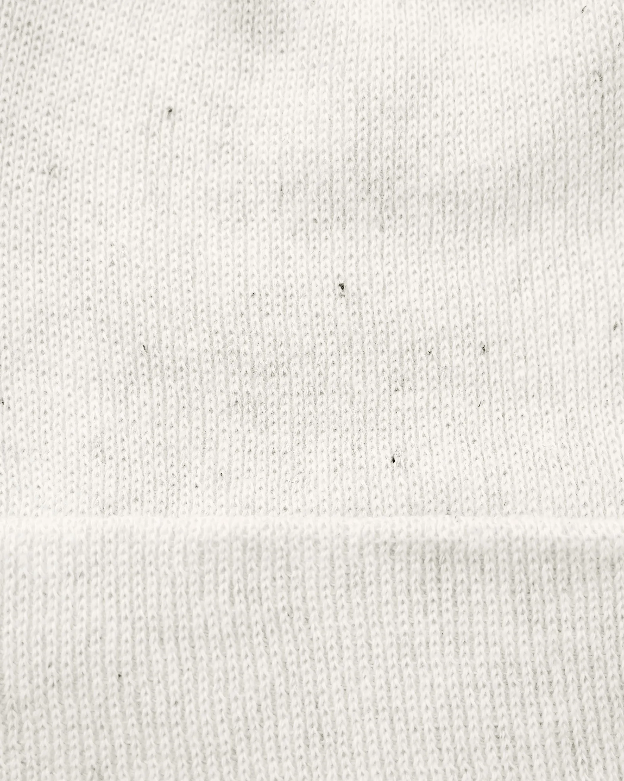 Fine Ribbed Cotton Toque Eggshell