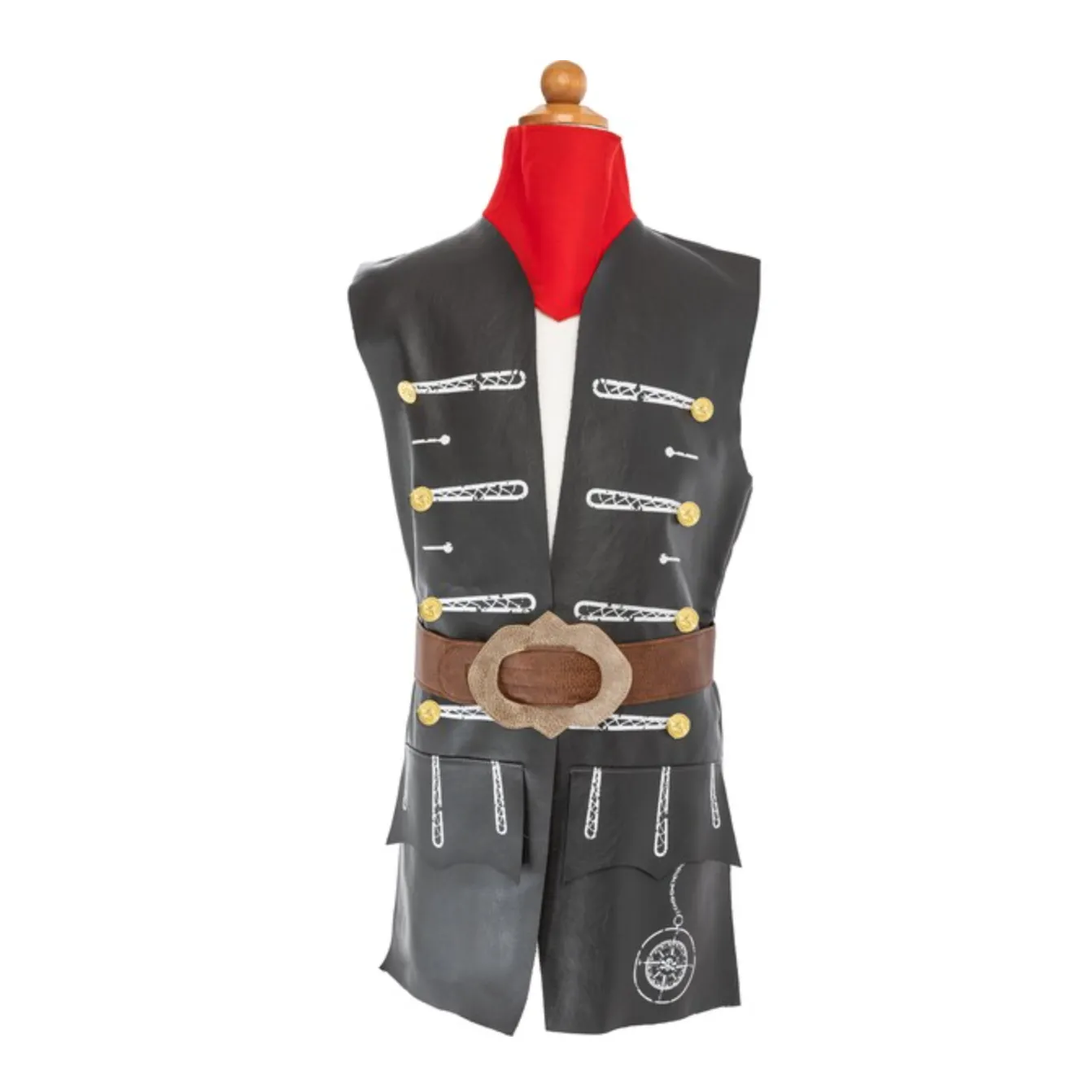 Great Pretenders Scully Pirate costume with Belt and Scarf