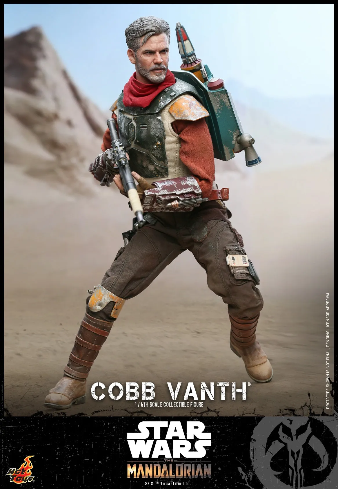 Hot Toys - TMS084 - Star Wars: The Mandalorian - 1/6th scale Cobb Vanth Collectible Figure