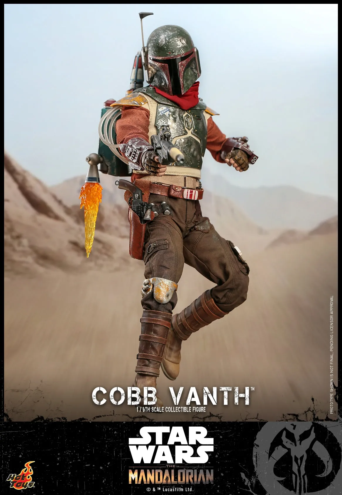 Hot Toys - TMS084 - Star Wars: The Mandalorian - 1/6th scale Cobb Vanth Collectible Figure