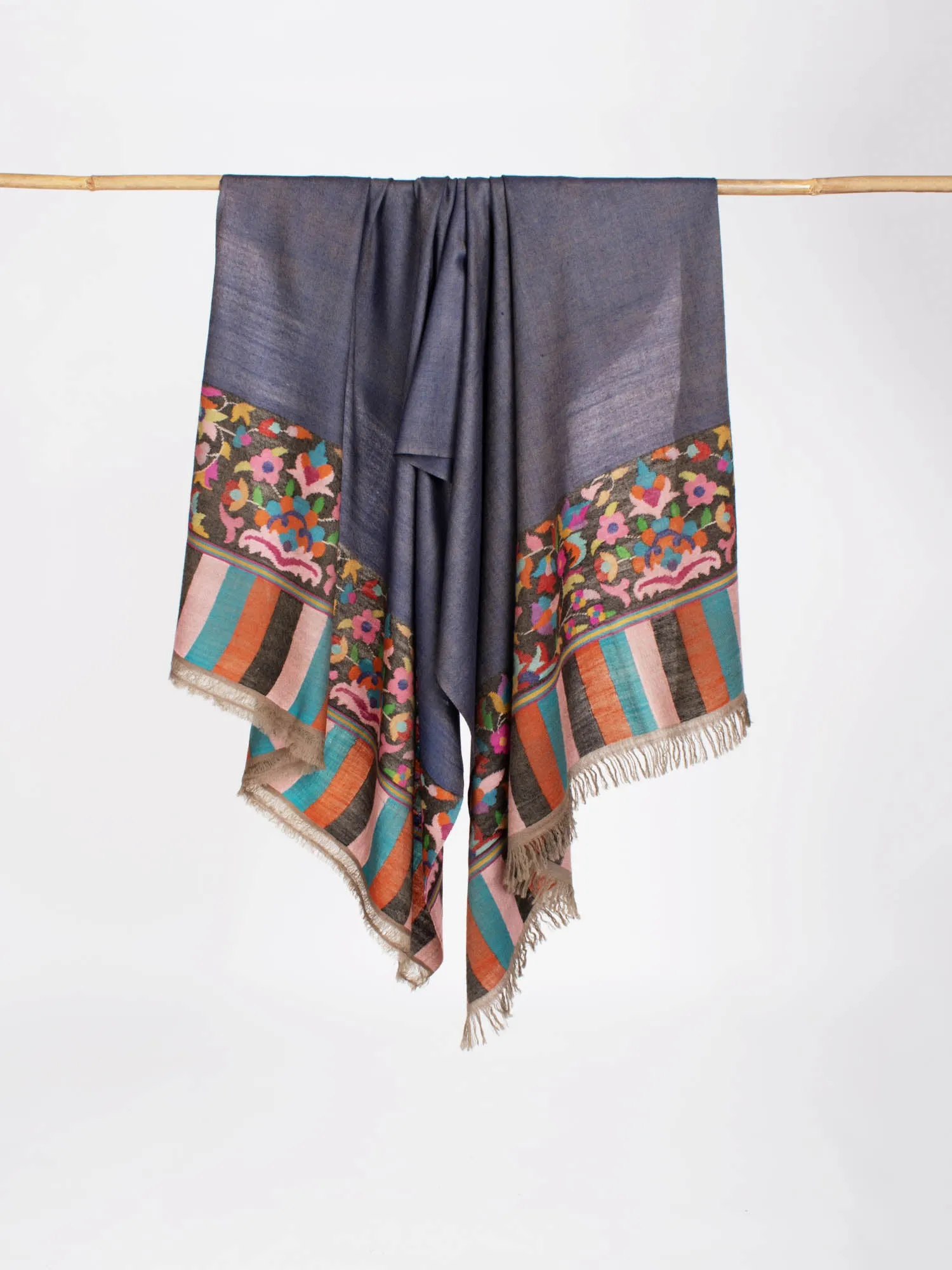 Kani Palla Dar Indian Pashmina Shawl - GILLETTE