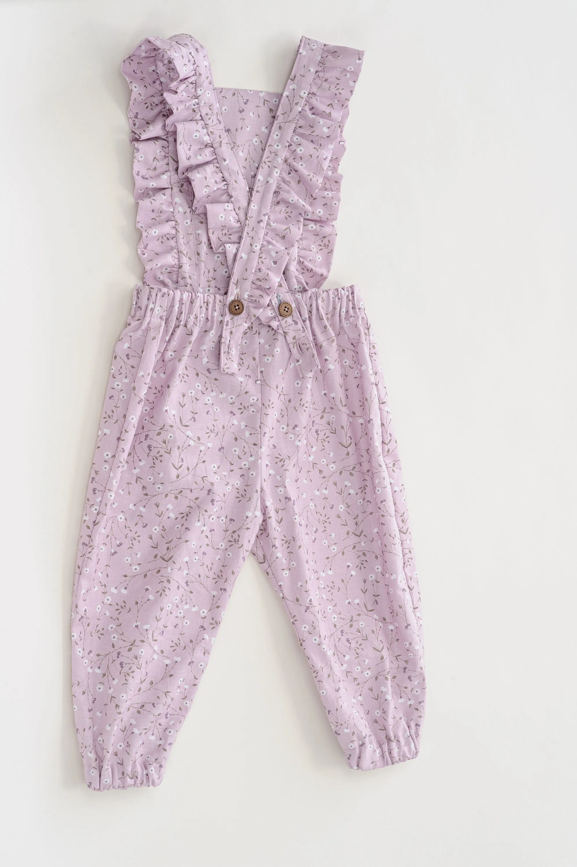 Kinder Baby Schnittmuster Latzhose mit Rüschen, Sommer   Winter, DAISY von Patternforkids