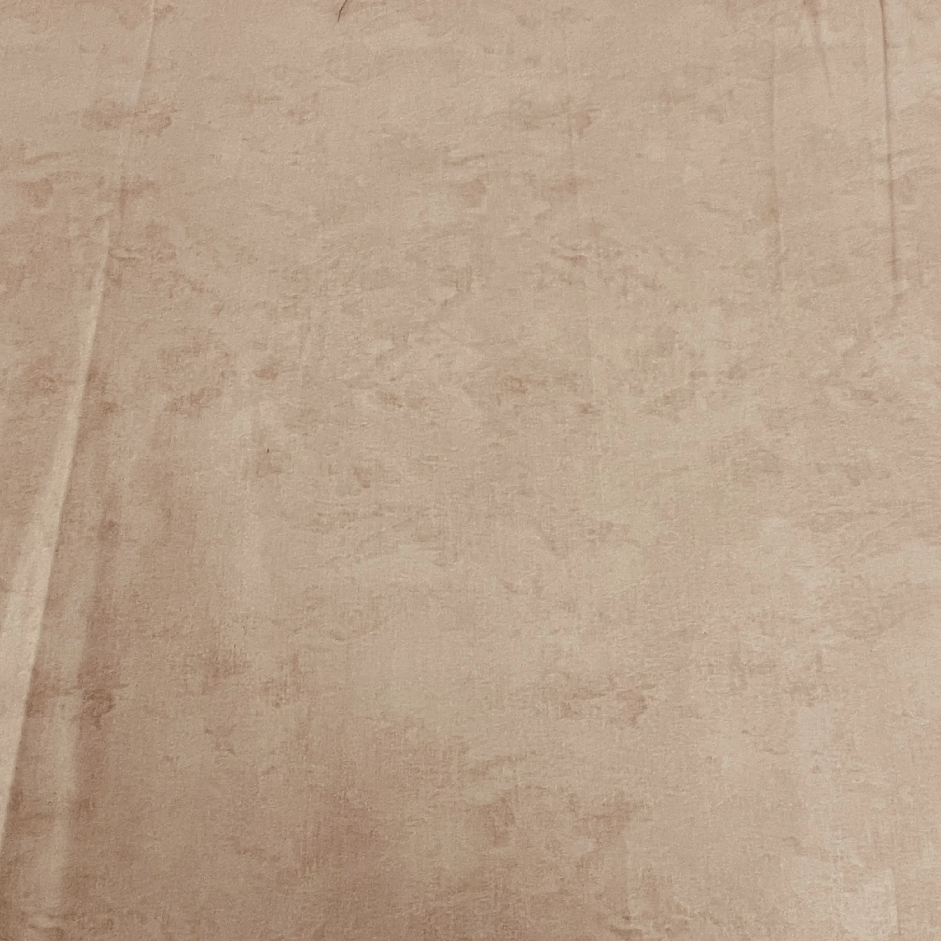 Light Brown Solid Cotton Satin Fabric