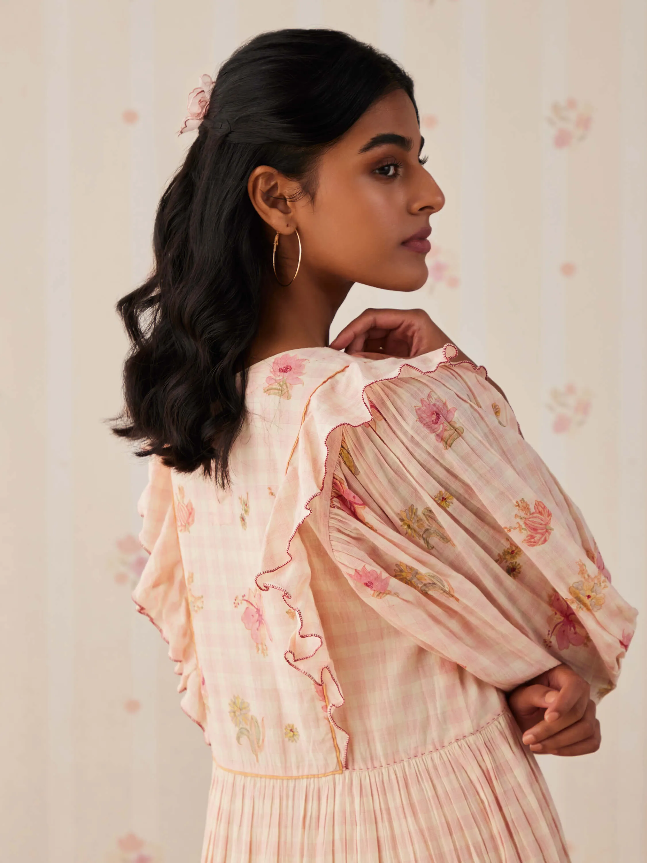 Maia Butterfly Midi Dress