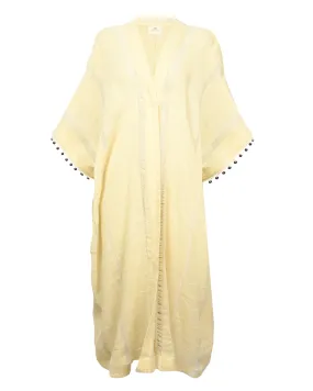 Midi Bisht Cut Short Abaya
