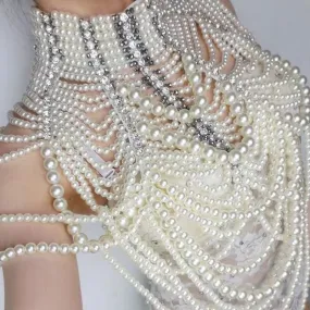 Pearl Queen Crystal Pullover