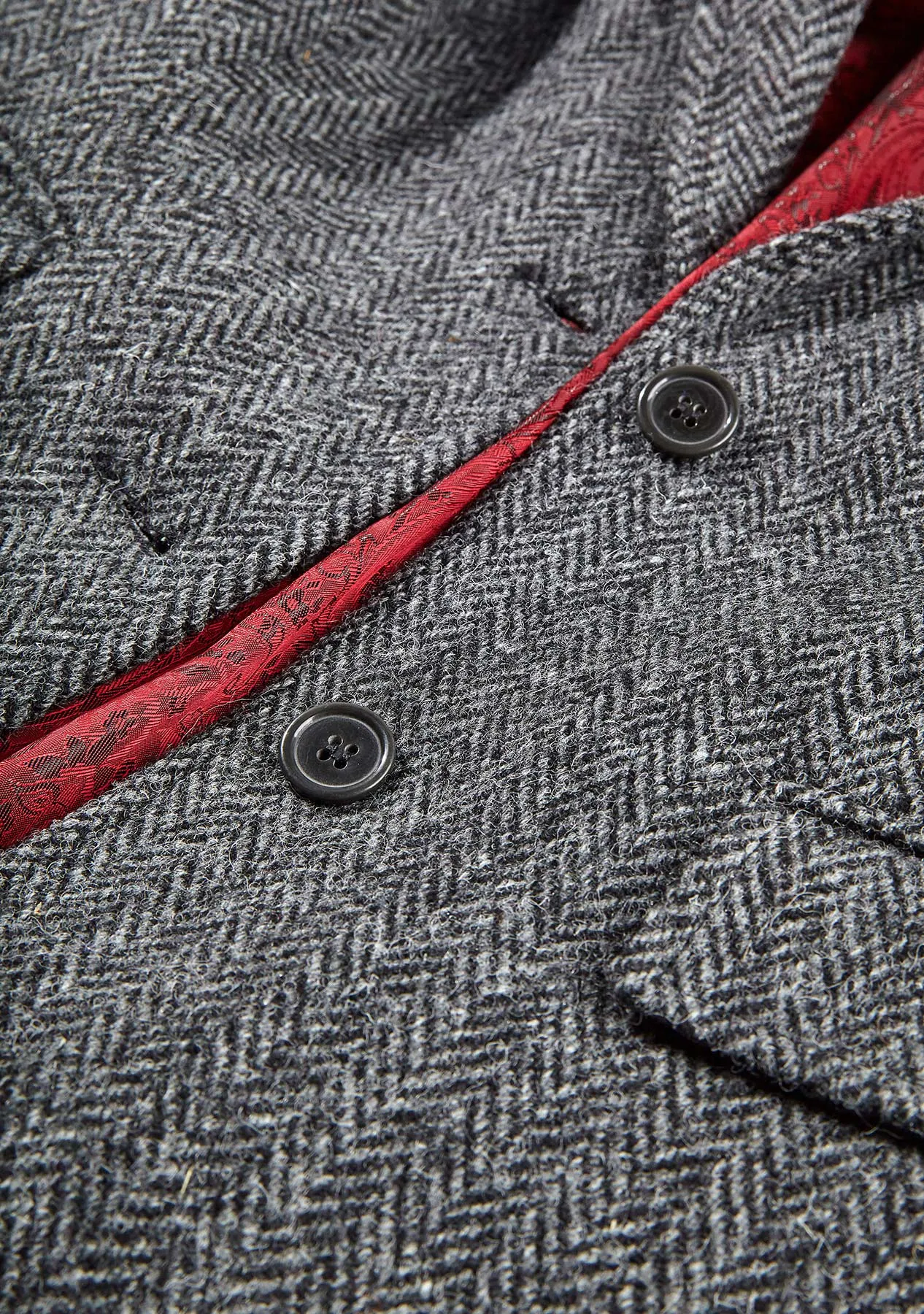 Pippa Waistcoat - Charcoal