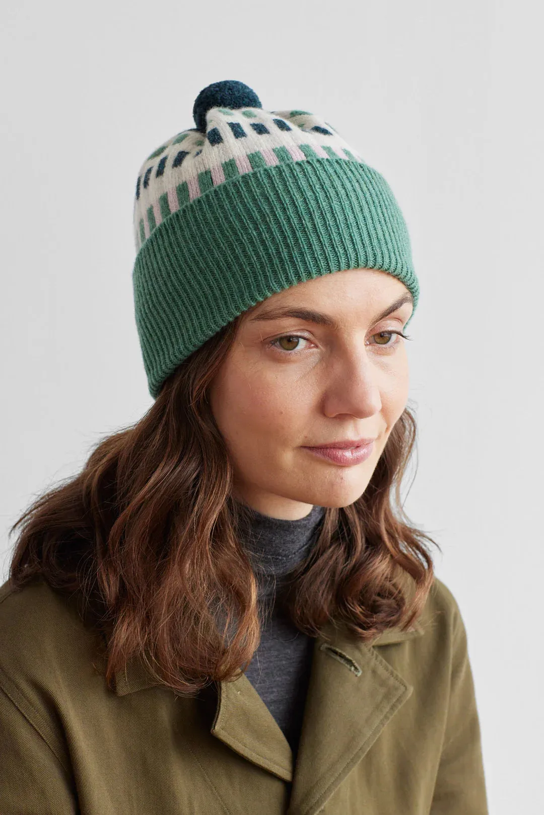 Pom Hat 'Harbour' in various colours by Hilary Grant