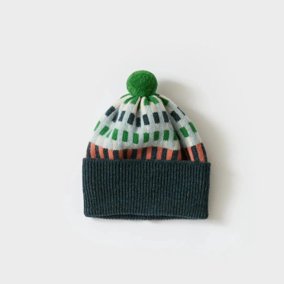 Pom Hat 'Harbour' in various colours by Hilary Grant