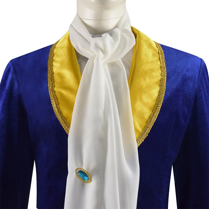 Prince Adam Cosplay Beauty and the Beast Costume Halloween Outfit