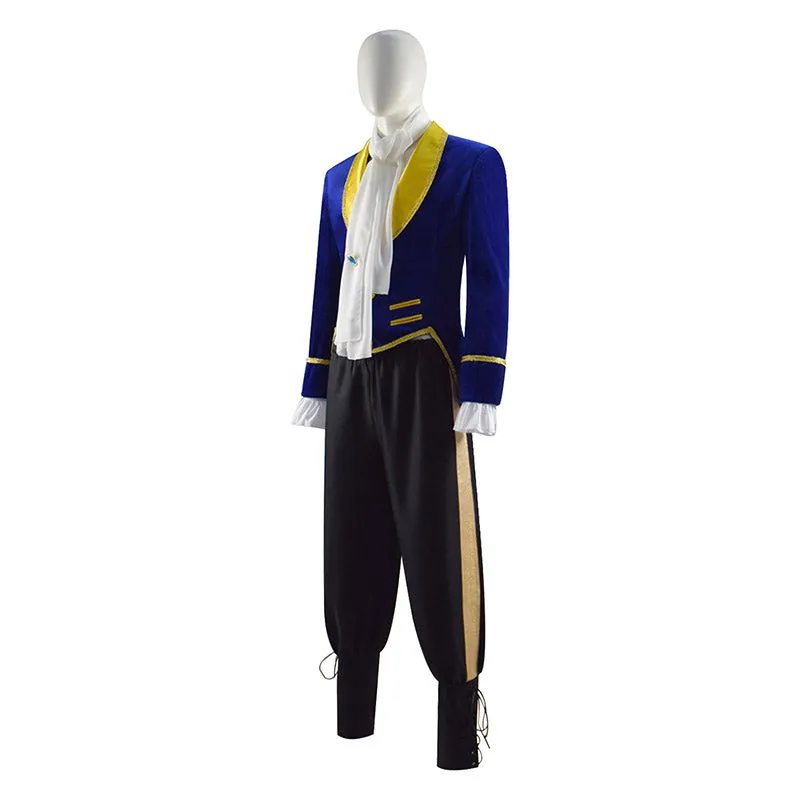 Prince Adam Cosplay Beauty and the Beast Costume Halloween Outfit
