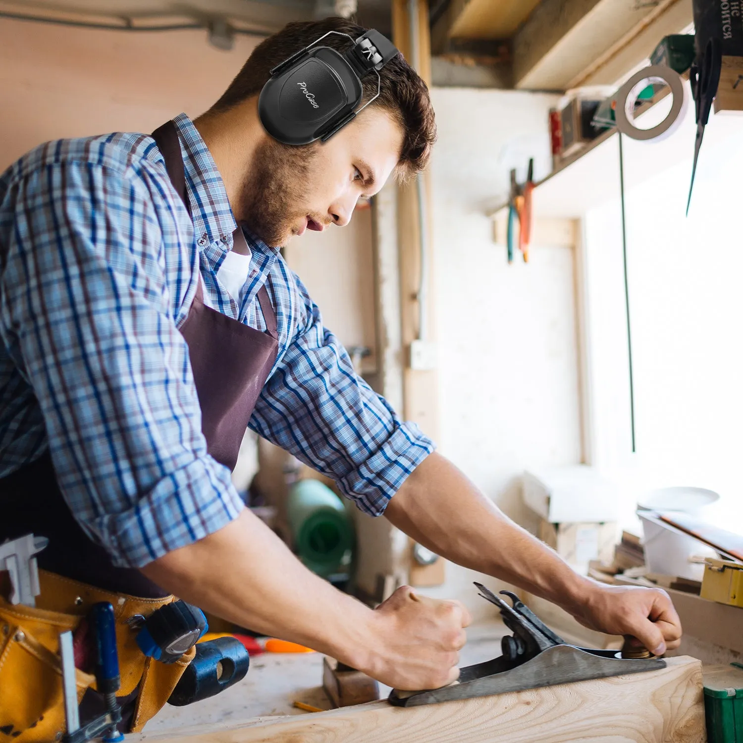 ProCase NRR 28dB Hearing Protection Earmuff