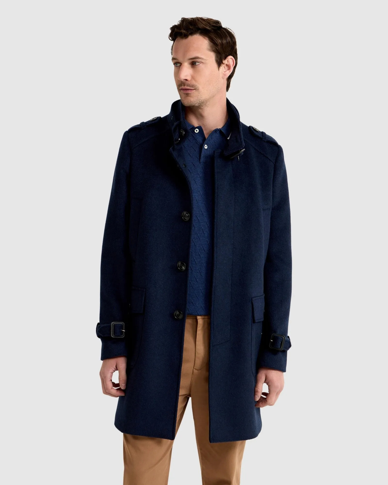 Roger Wool Rich Overcoat