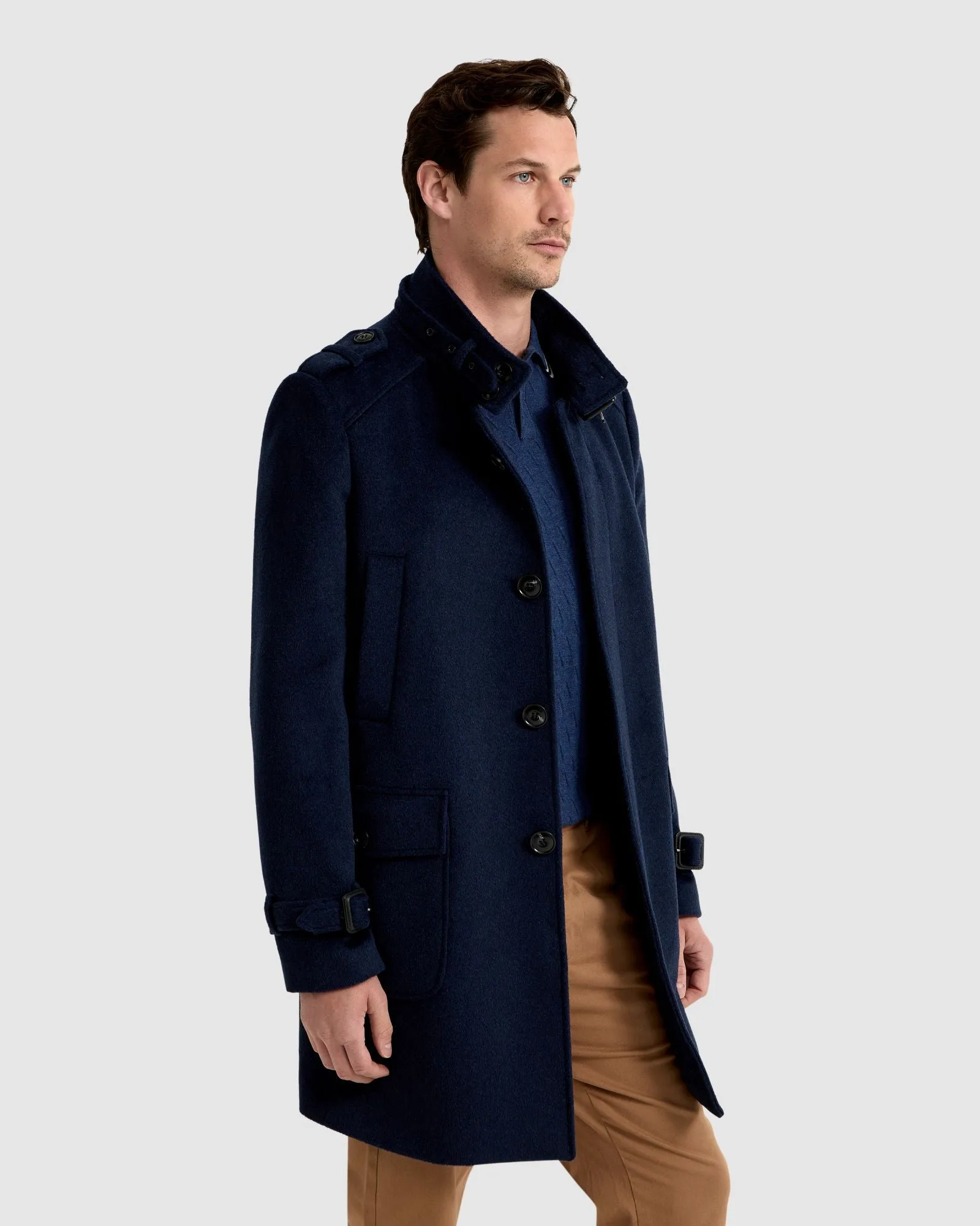Roger Wool Rich Overcoat