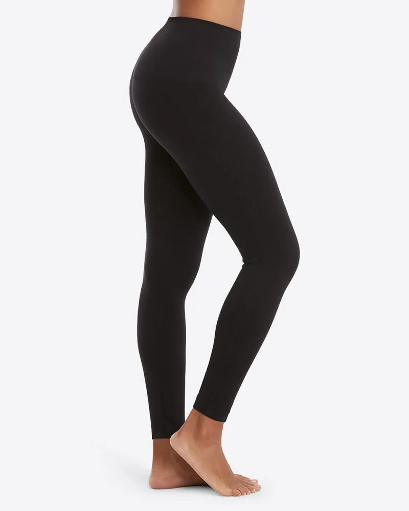 Solid Black Look At Me Now Spanx Leggings