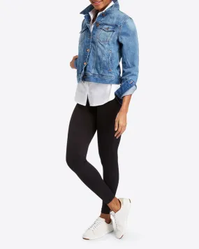 Solid Black Look At Me Now Spanx Leggings