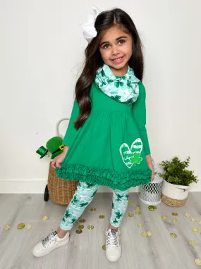 St. Paddy's Lucky Clover Print 3 Piece Set