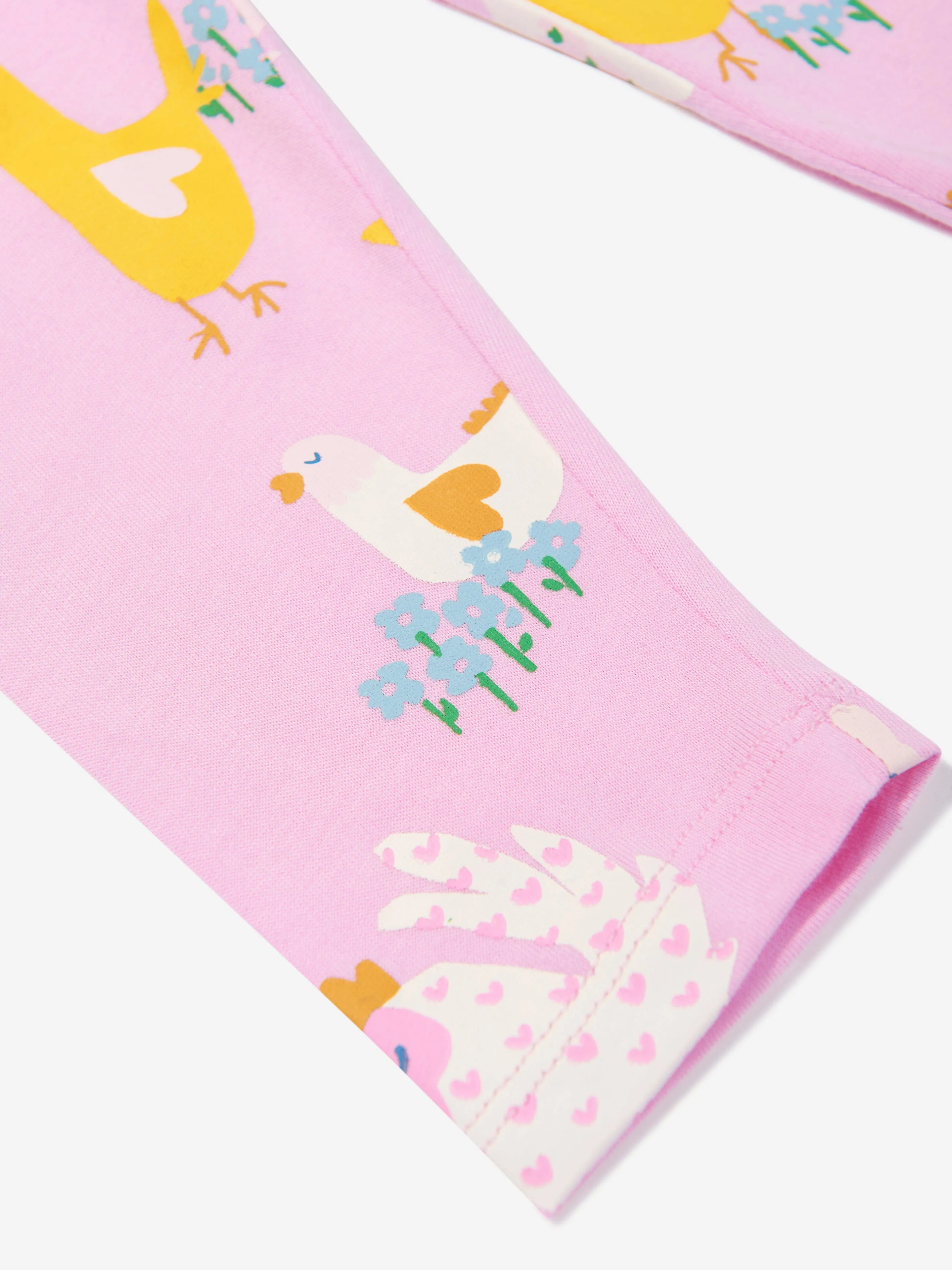 Stella McCartney Baby Girls Animal Leggings in Pink
