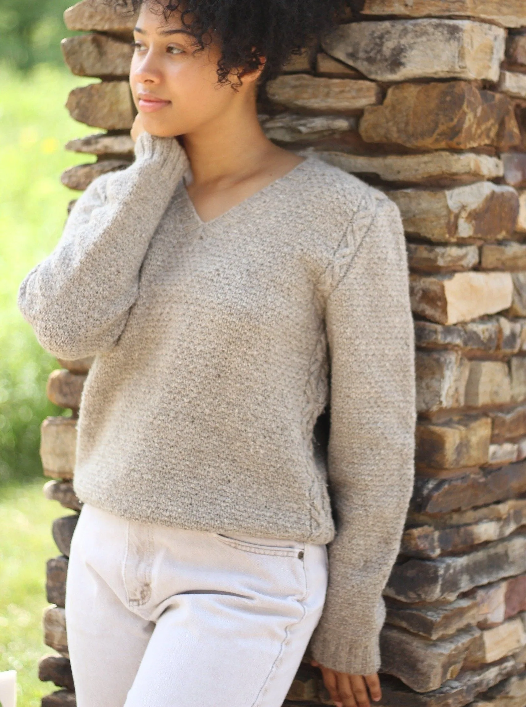 Sticks and Stones Men's Pullover <br/><small>knitting pattern</small>