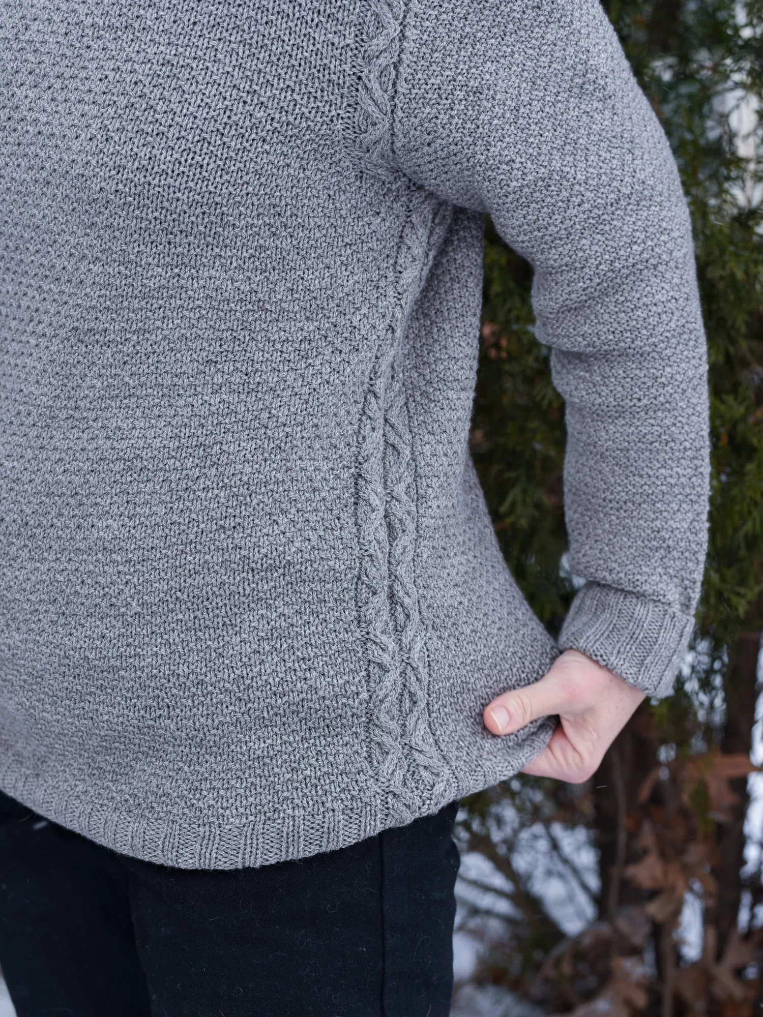 Sticks and Stones Men's Pullover <br/><small>knitting pattern</small>