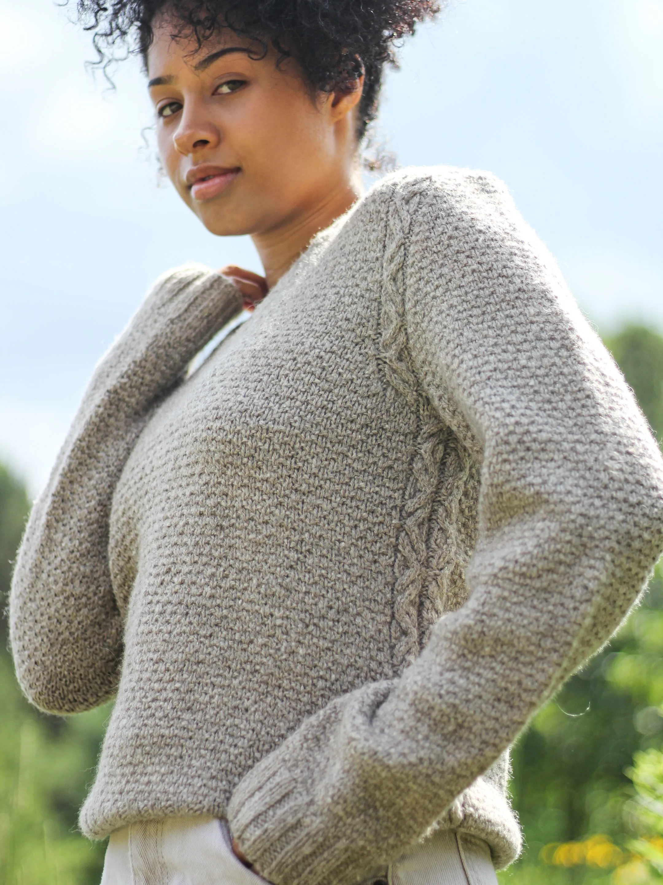 Sticks and Stones Men's Pullover <br/><small>knitting pattern</small>