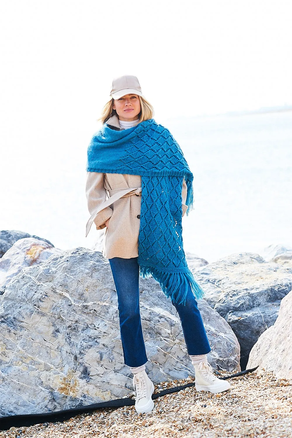 Stylecraft Shawl Knitting Pattern - 9931
