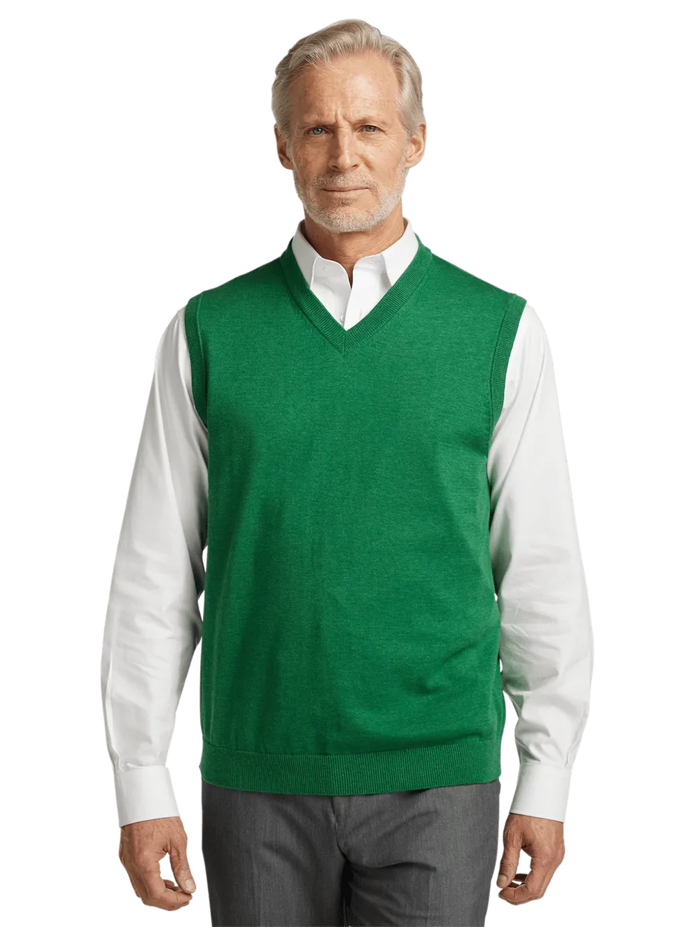 Supima Cotton Vest - Green