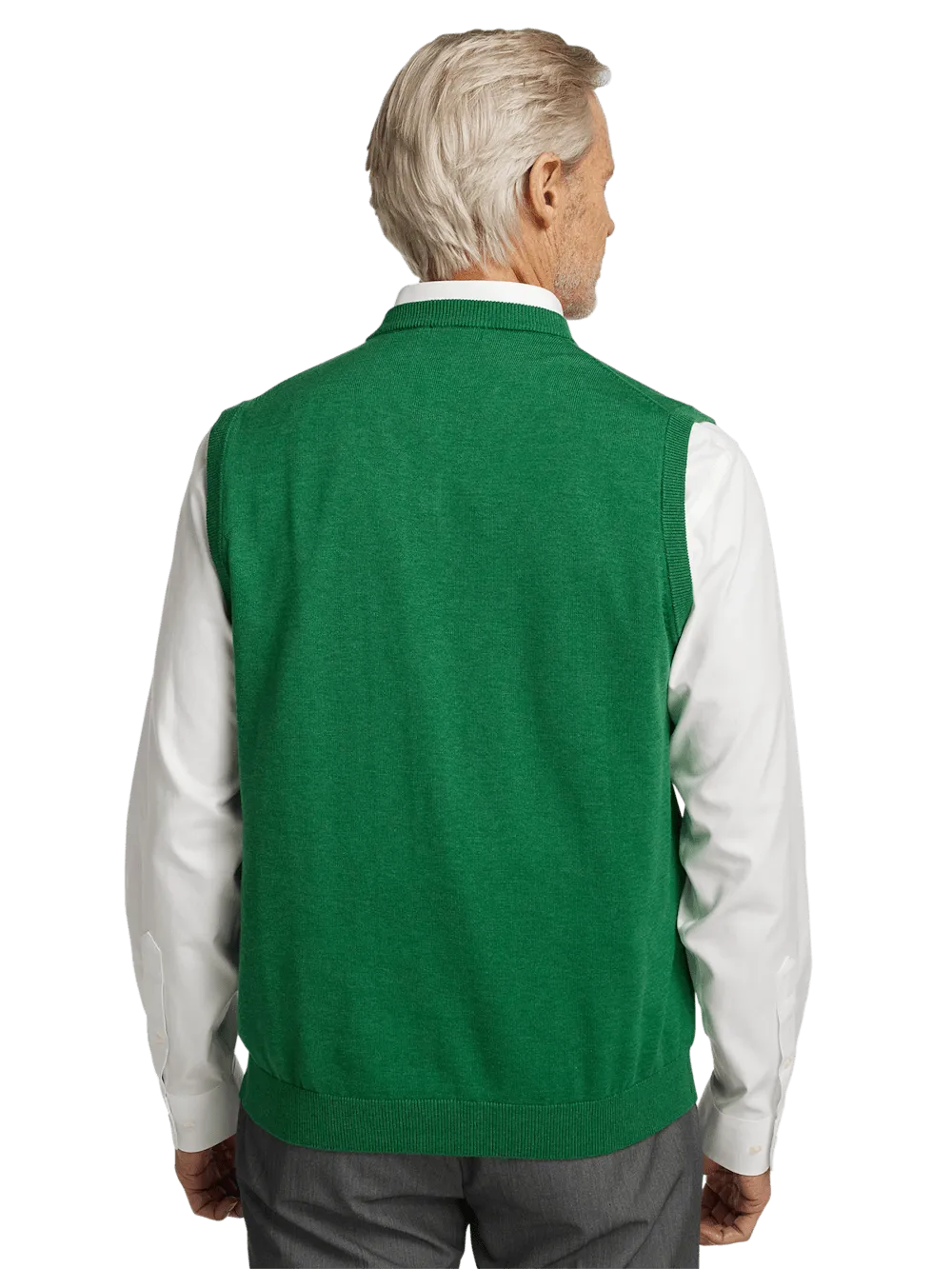 Supima Cotton Vest - Green